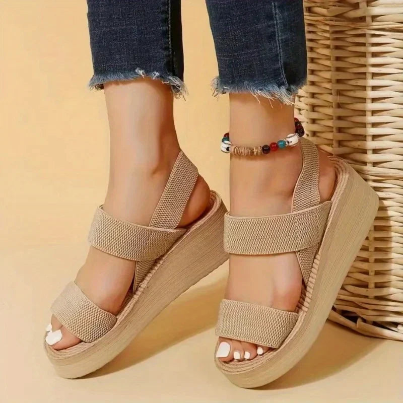Rhea™ - Minimalistiske sandaler med slingback